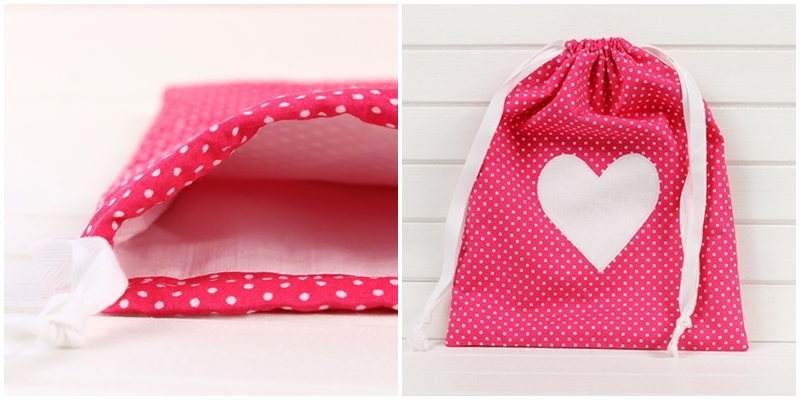 Jak uszyć woreczek z podszewką – tutorial