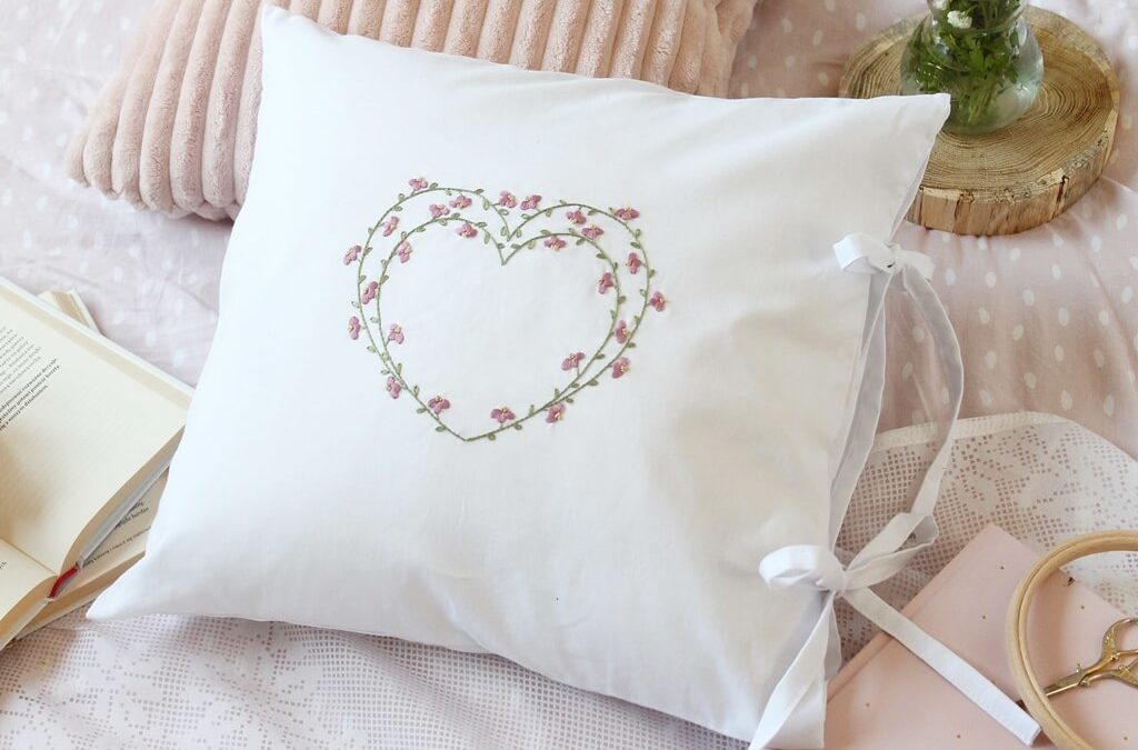 Szycie poszewki z troczkami