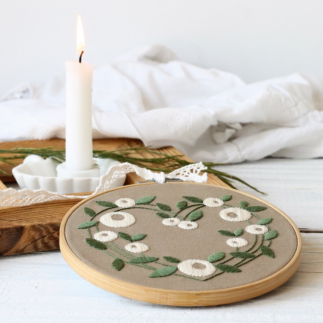 Haft płaski do wyszywania