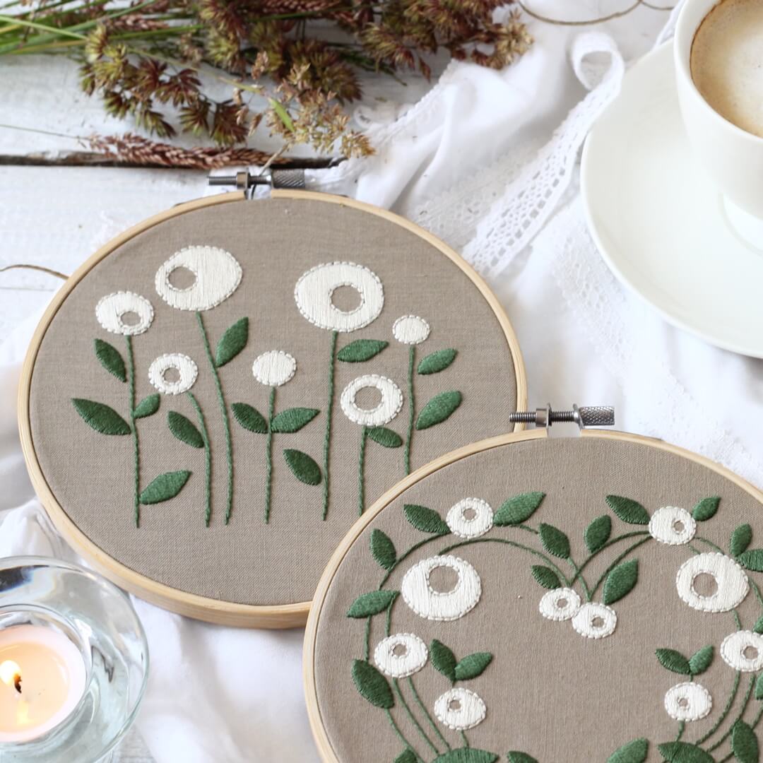 Haft płaski - wzór do wyszycia