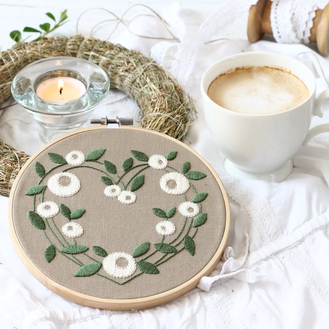 Haft płaski - wzór do wyszycia 