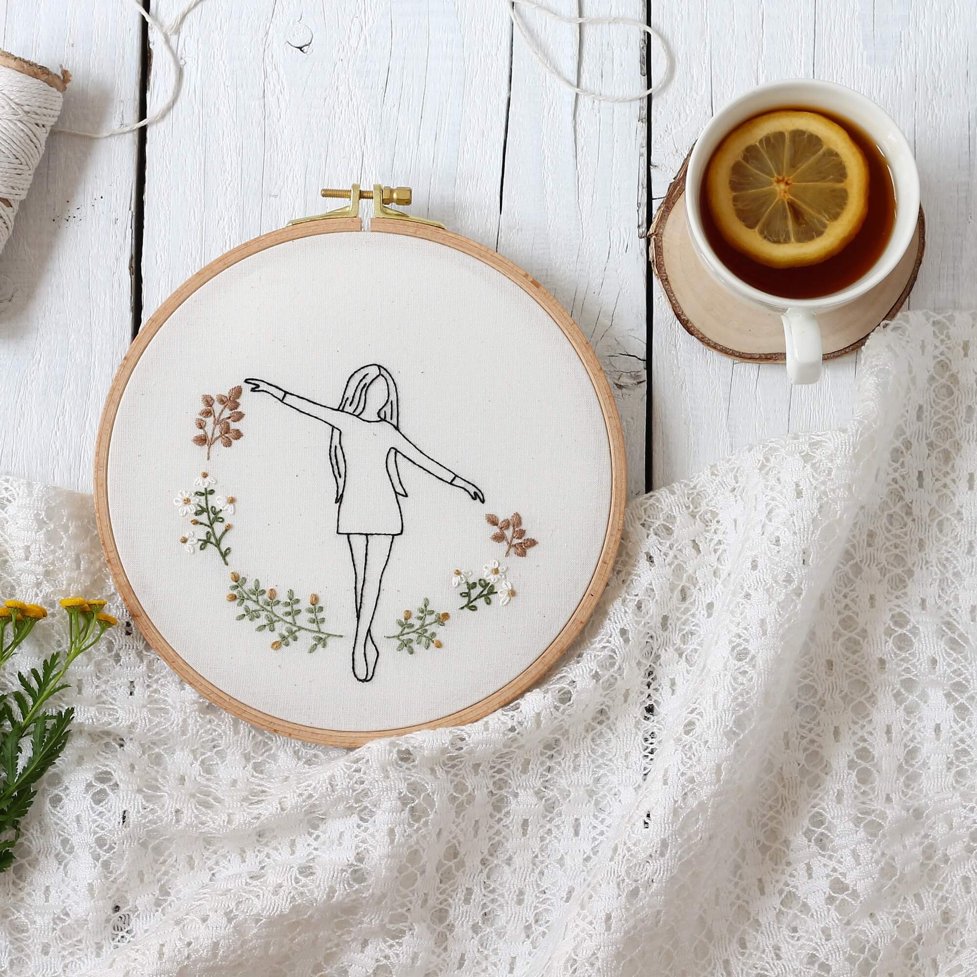 Jak wyszywać haftem płaskim