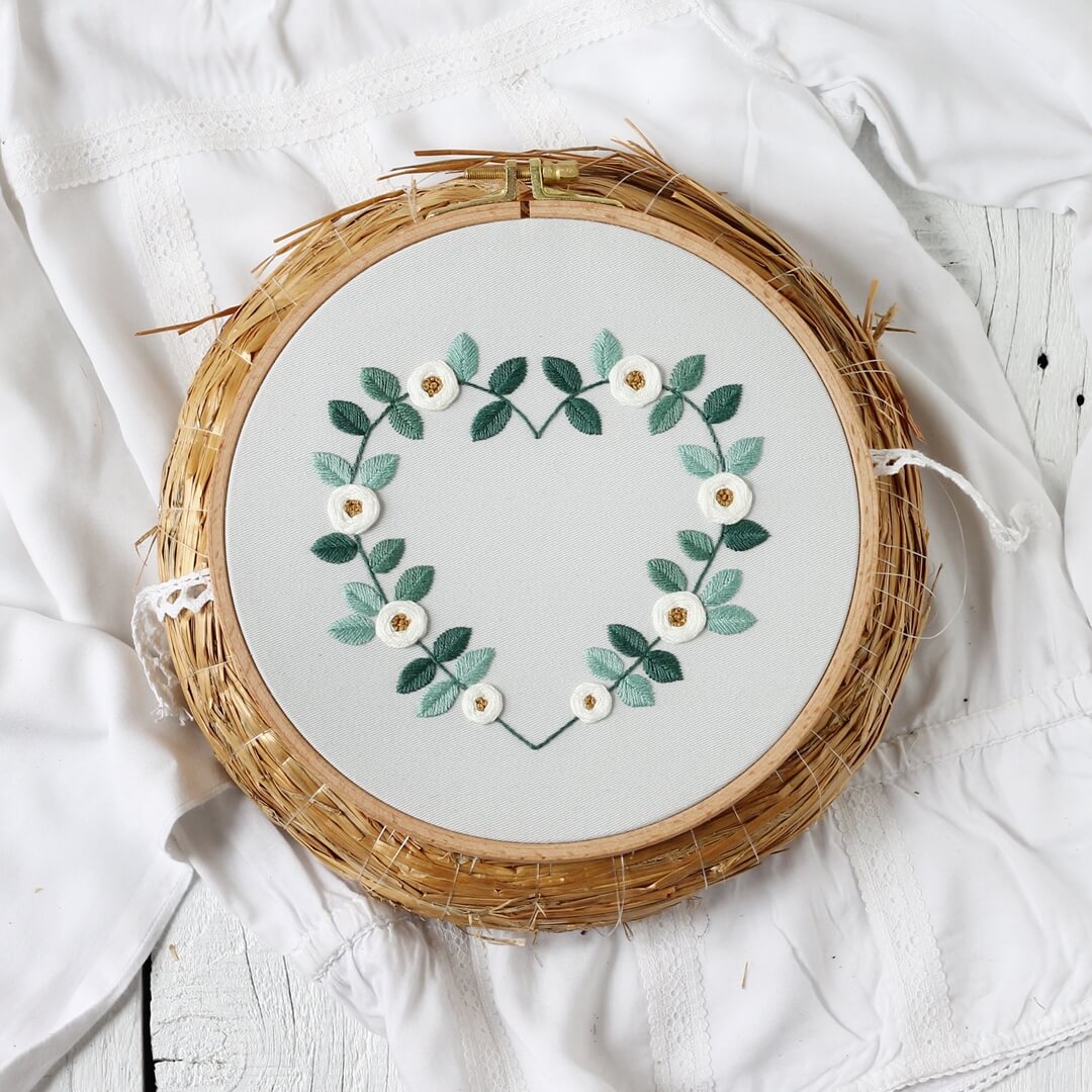 Wyszywane serce, metryczka