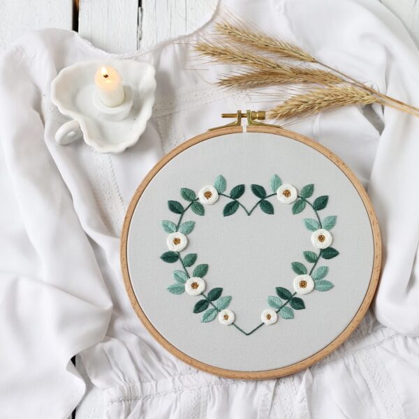 Wzór haftu płaskiego