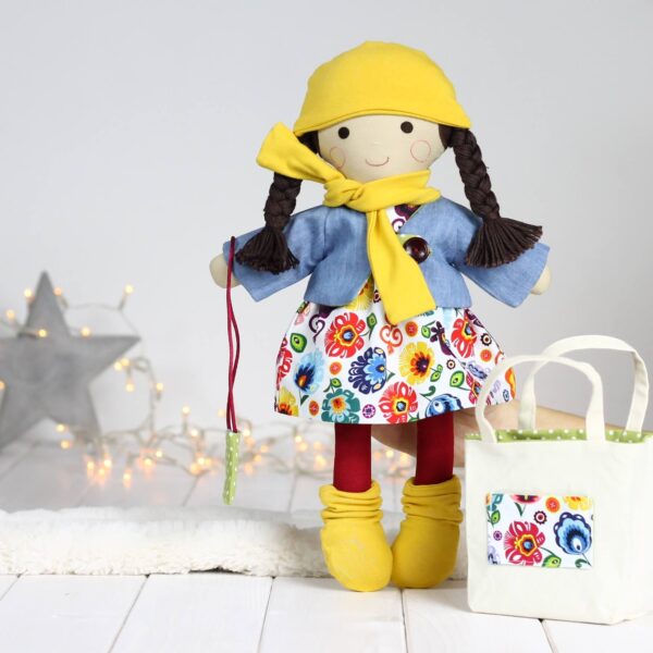 lalka szmaciana dla dziewczynki