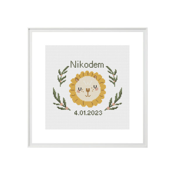 wzór haftu krzyżykowego