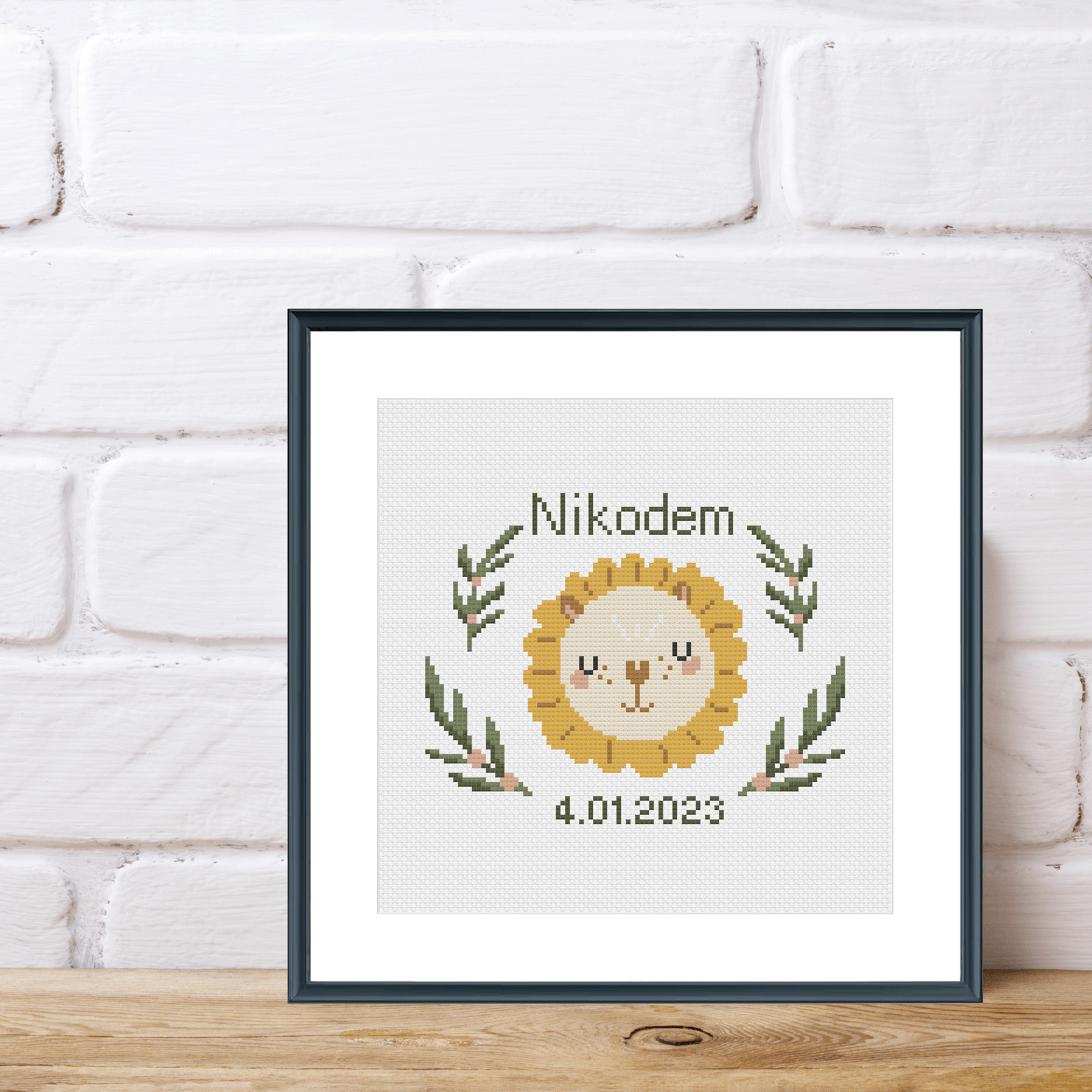 wzór haftu krzyżykowego