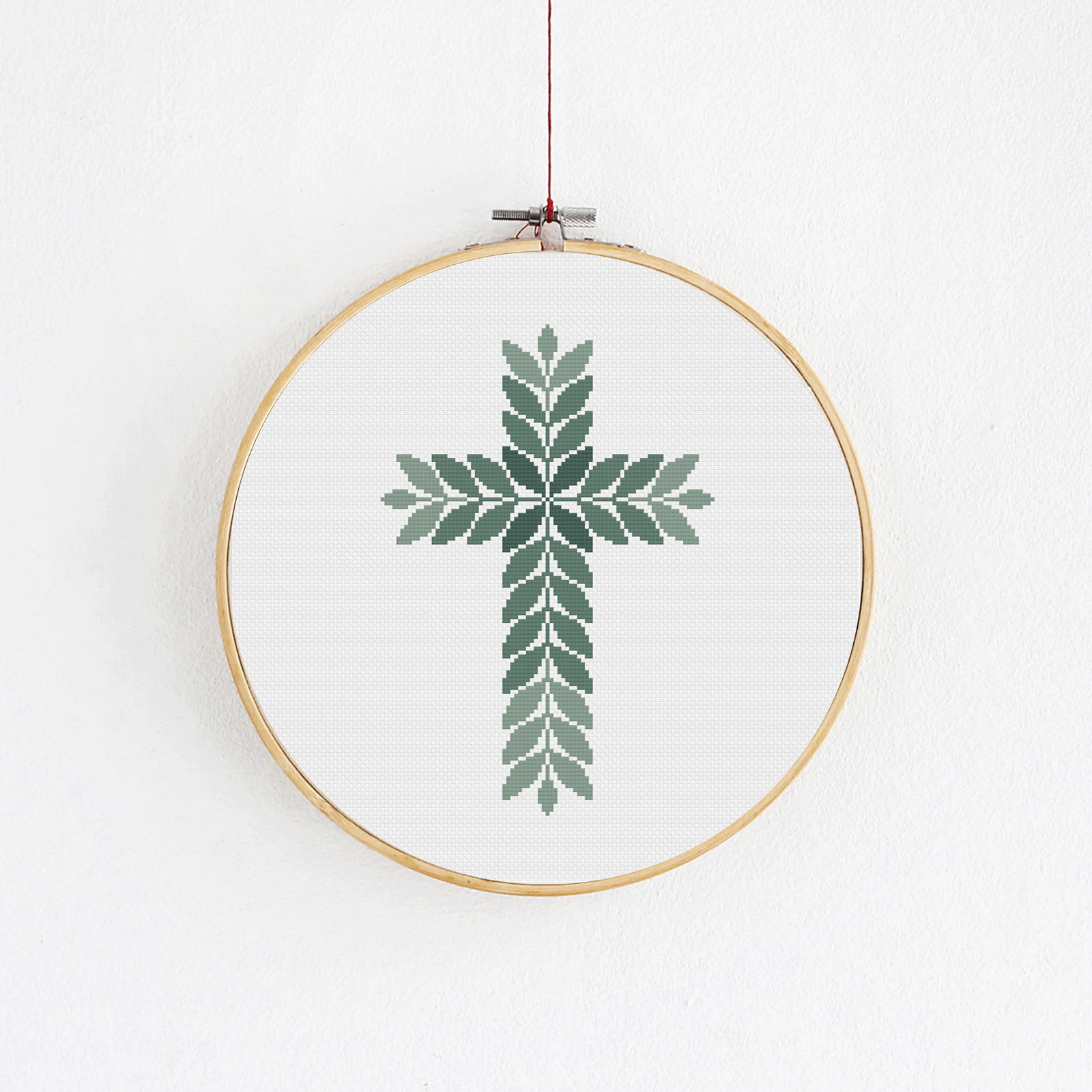 Haft krzyżykowy - wzór haftu