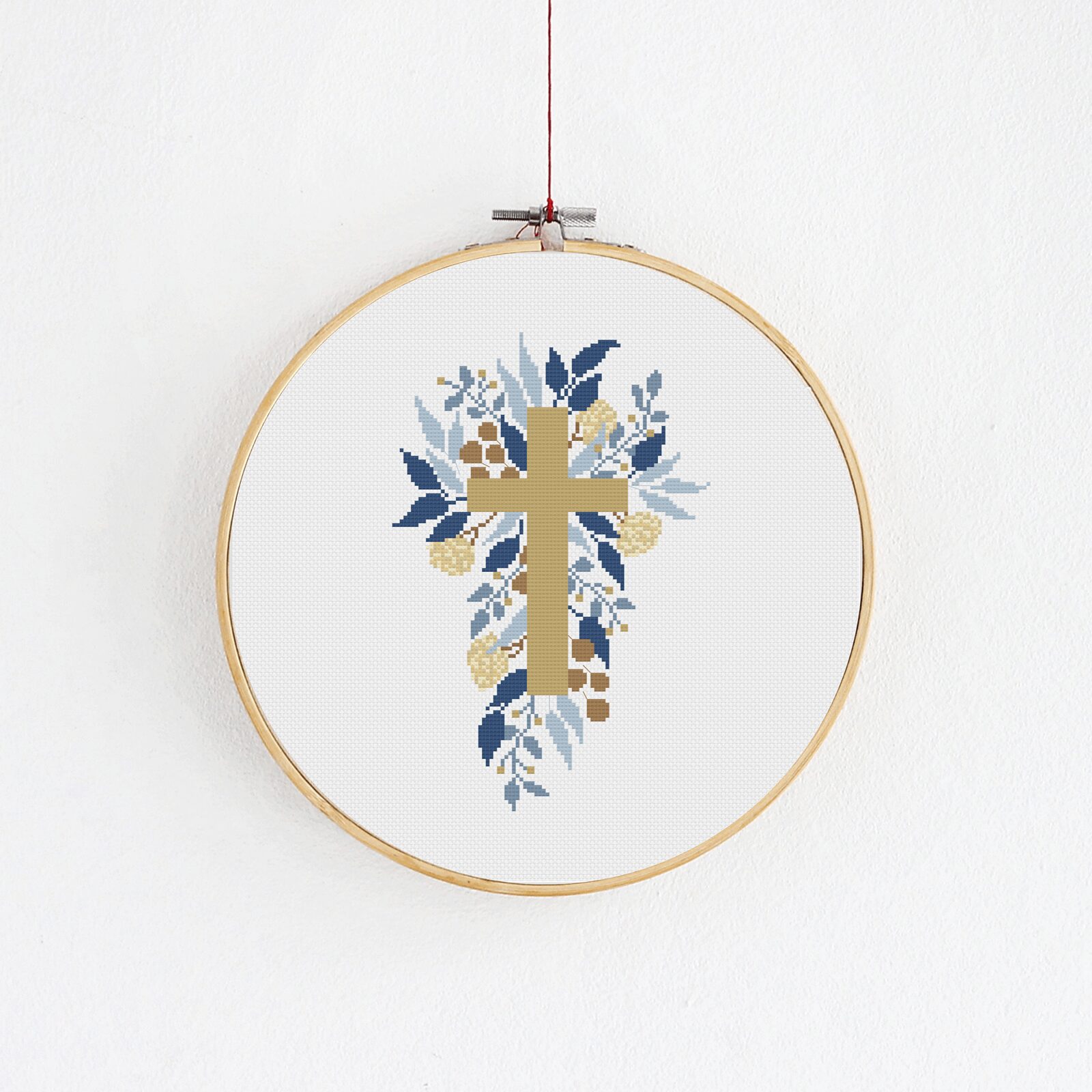 Haft krzyżykowy - wzór do wyszycia