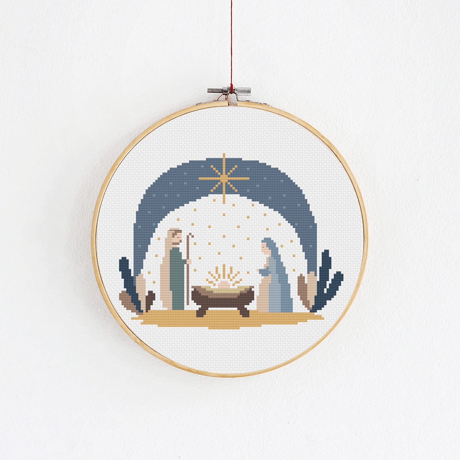 wzór do wyszycia haftem krzyżykowym