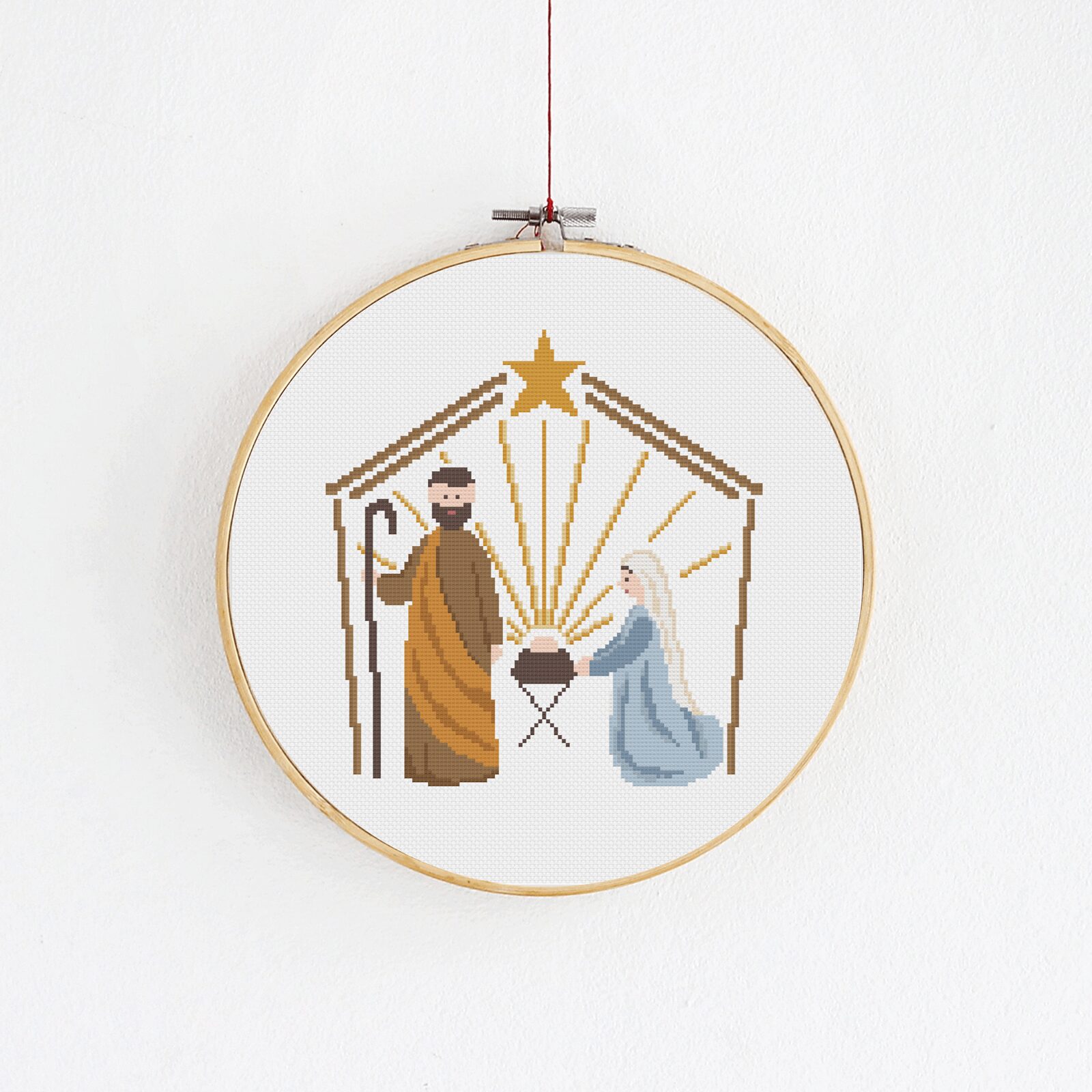 wzór do wyszycia haftem krzyżykowym